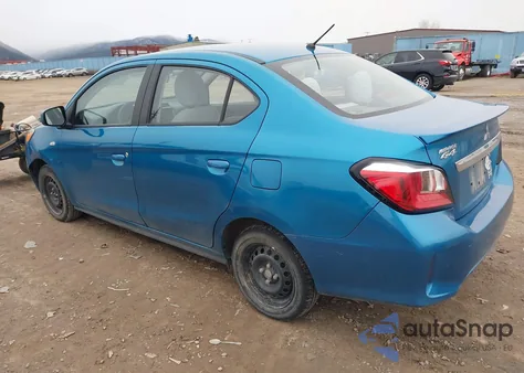 2022 Mitsubishi Mirage G4 Black Edition/Es/Le z USA, uszkodzony, nr VIN ML32FUFJ4NHF02510